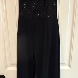 Chic Black Lace Jumpsuit